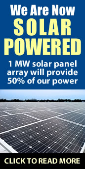 We are Solar Powered